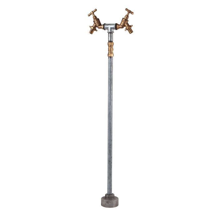 Firechief Twin Tap Contractors Standpipe c/w Double Check Valve (SPC2) - JEM Systems UK