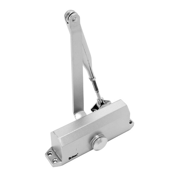 Briton 121CE Overhead Door Closer (Silver) - JEM Systems UK