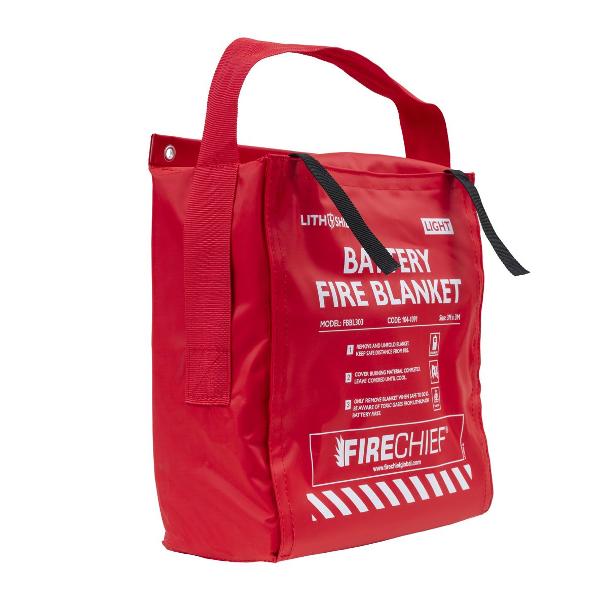 Firechief LithShield Light Battery Fire Blanket 3 x 3m (FBBL303)
