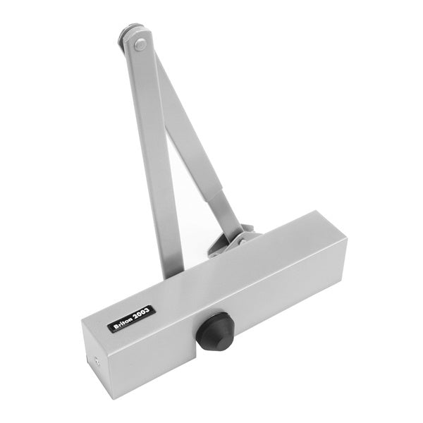 Briton 2003 Overhead Door Closer (Silver) - JEM Systems UK