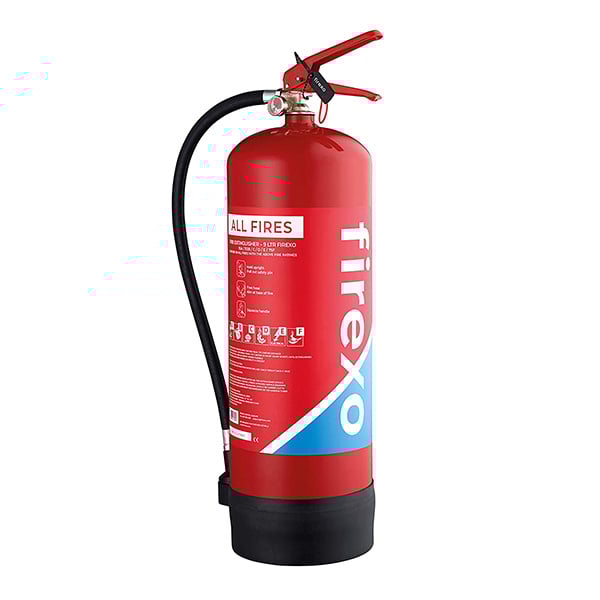 Firexo 9 Litre Fire Extinguisher (For All Fire Types) - JEM Systems UK