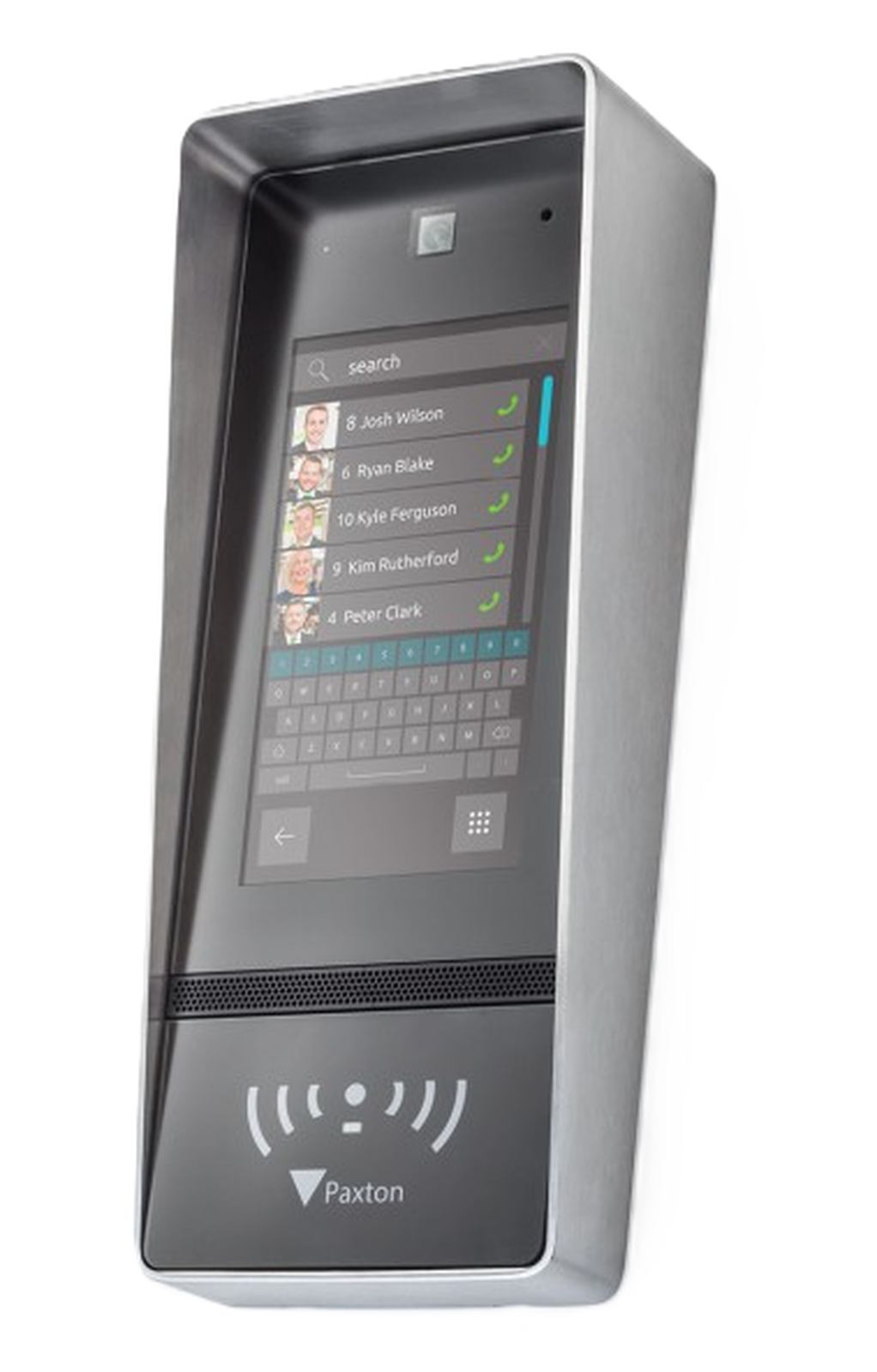 Paxton Net2 Entry Touch Panel with Rain Hood Surface Mount