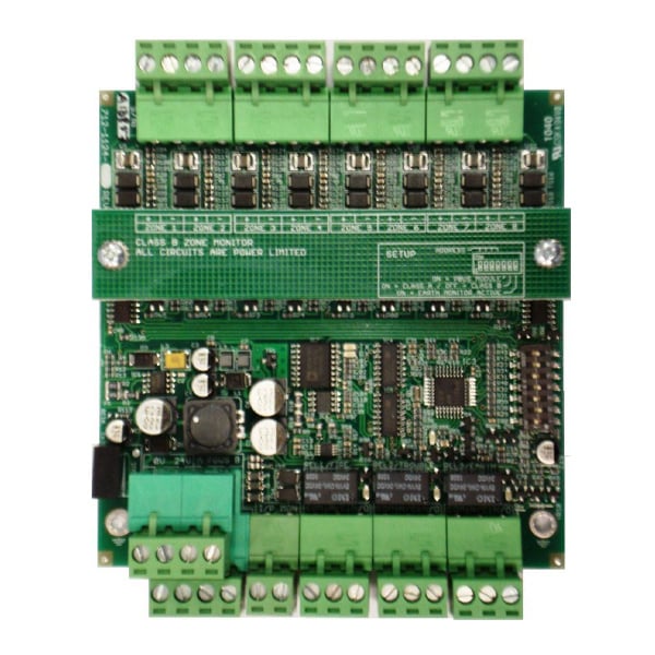 Advanced MXP-536 P-Bus 8-way Conventional Zone Monitor Card - JEM Systems UK