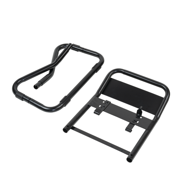 Firechief Flat-Pack Tubular Double Stand - Black (FPSB2) - JEM Systems UK