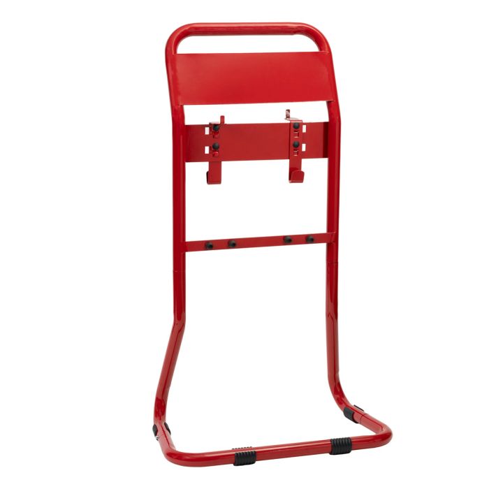 Firechief Flat-Pack Tubular Double Stand - Red (FPSR2) - JEM Systems UK