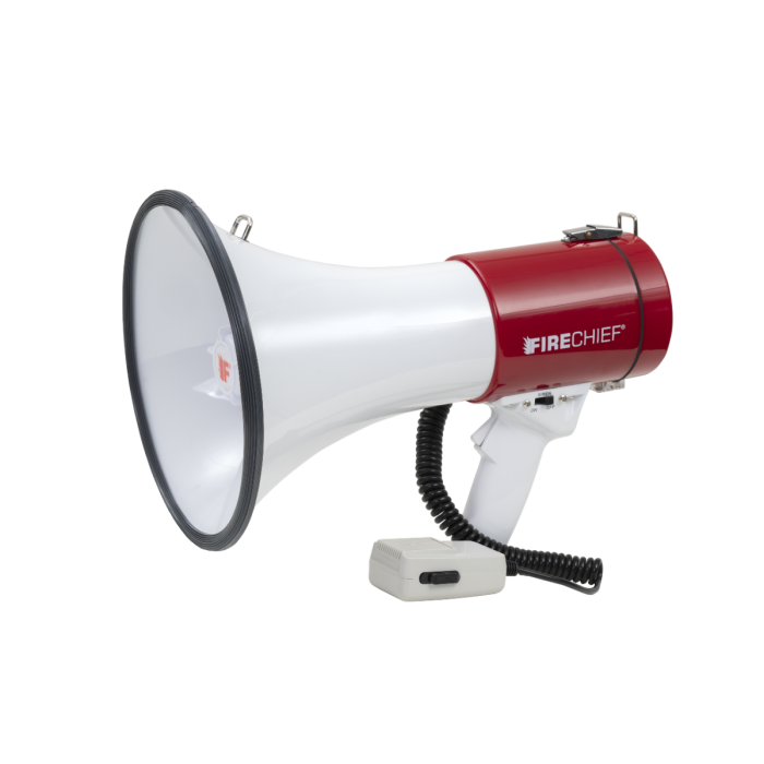 Firechief 25W Megaphone with Separate Microphone (HMP3) - JEM Systems UK