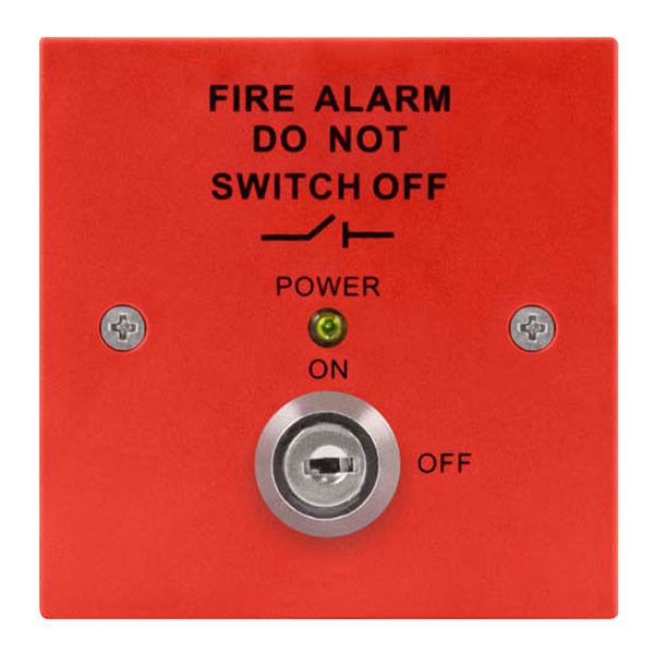 ESP MAGfire Fire Alarm Mains Isolation Switch - Red - JEM Systems UK
