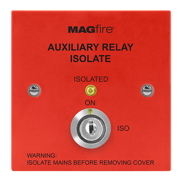 ESP MAGfire Auxiliary Isolator Relay Switch - Red - JEM Systems UK