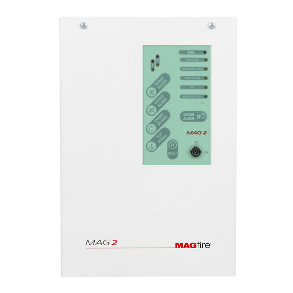 ESP MAGfire 2 Zone Conventional Fire Panel - Metal (MAG2) - JEM Systems UK