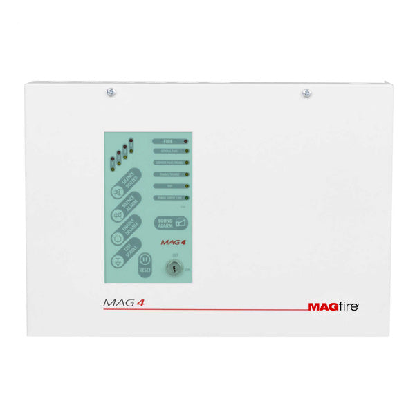ESP MAGfire 4 Zone Conventional Fire Panel - Metal (MAG4) - JEM Systems UK