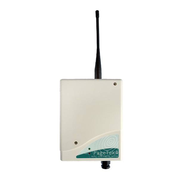 Scope PageTek 4 24V 5 Zone Paging Transmitter with Aerial (PT4-05-24V) - JEM Systems UK