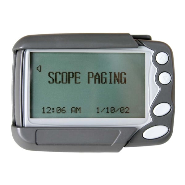 Scope GEO Zoom 4-8 Line Text Pager with Large Screen (GEO87ZM) - JEM Systems UK