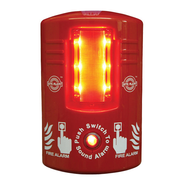 Howler SA01 Site Alert Fire Alarm with LED Strobe - JEM Systems UK