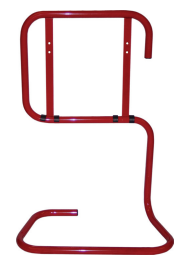 Jewel Red Tubular Fire Extinguisher Stand - Double (DRS) - JEM Systems UK