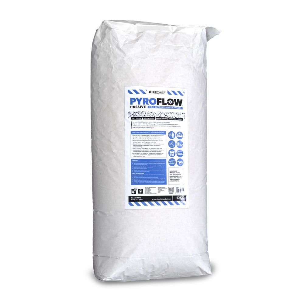 Firechief PyroFlow Passive Fire Suppression Granules - 12kg paper bag (PFP12)