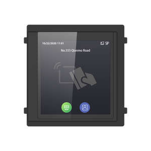 Hikvision DS-KD-TDM Touch Display Module with M1 Card Reader