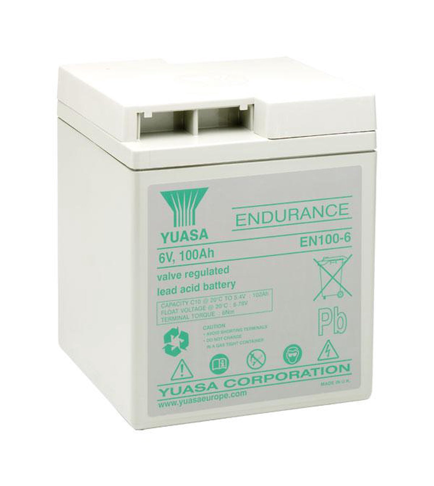 Yuasa 6V 100Ah Industrial High Rate VRLA Battery