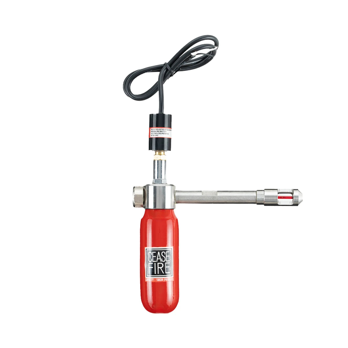 Ceasefire Automatic Mini Pro Adaptive SS Stored Pressure Red (Thermal bulb of 57C and NRV) (CF-001340ABP)
