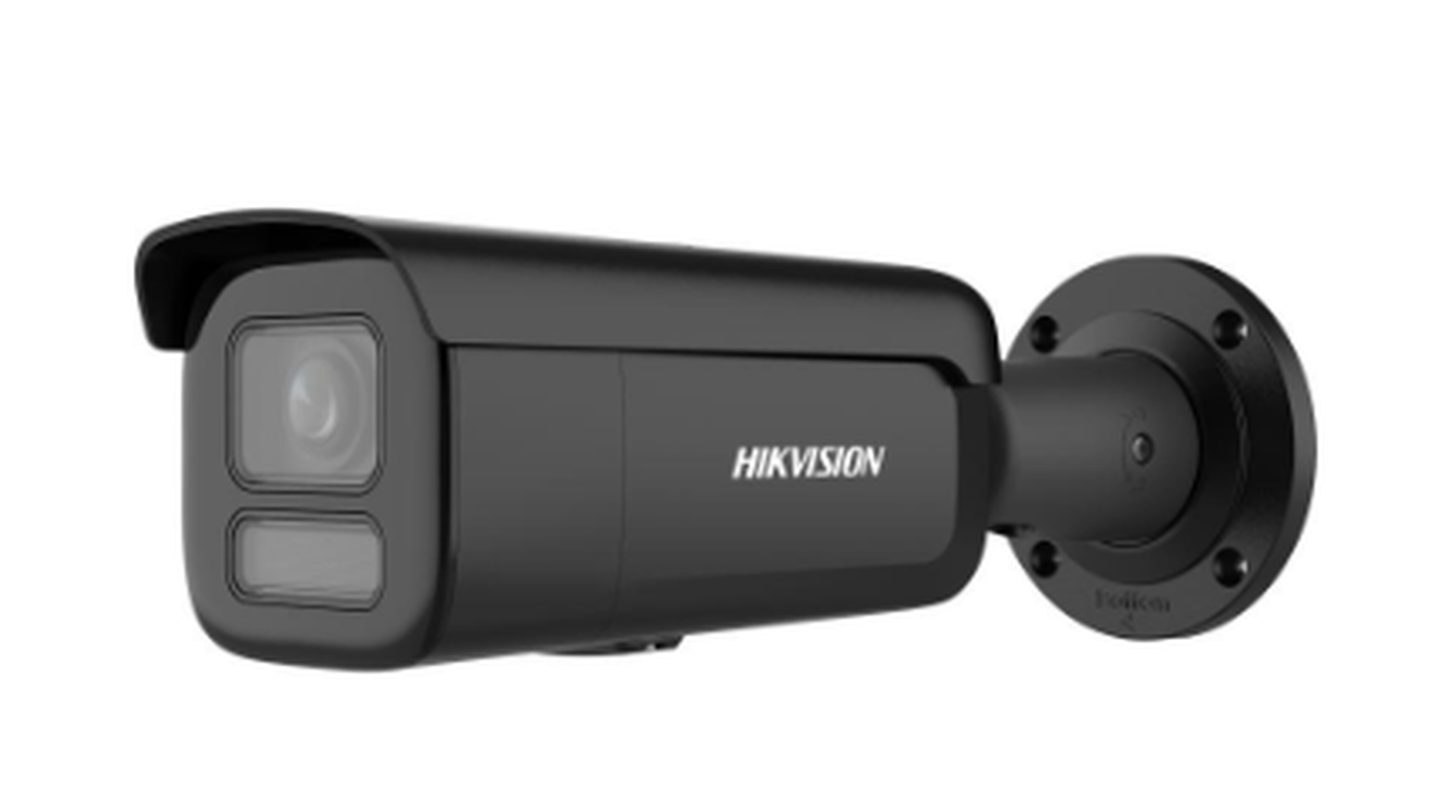 Hikvision 4MP Smart Hybrid Light with ColorVu Motorized Varifocal Bullet Network Camera Black