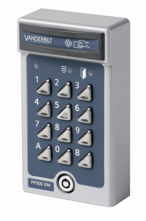 Vanderbilt PP500-EM Prox 125kHz Reader with Keypad