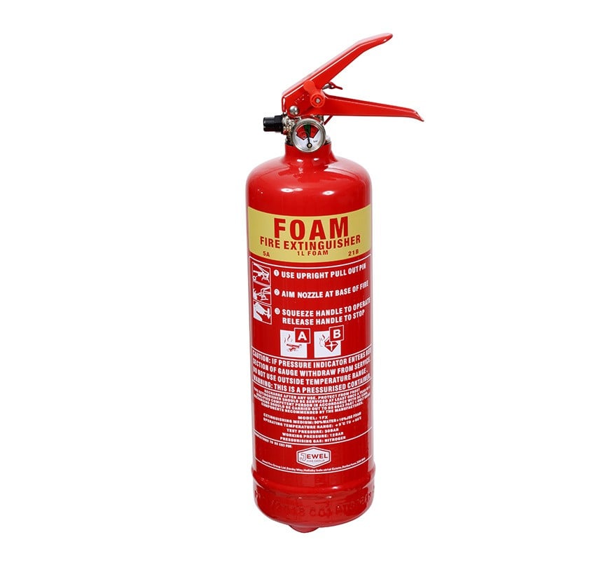 Jewel 1 Litre Foam Fire Extinguisher (1FX)