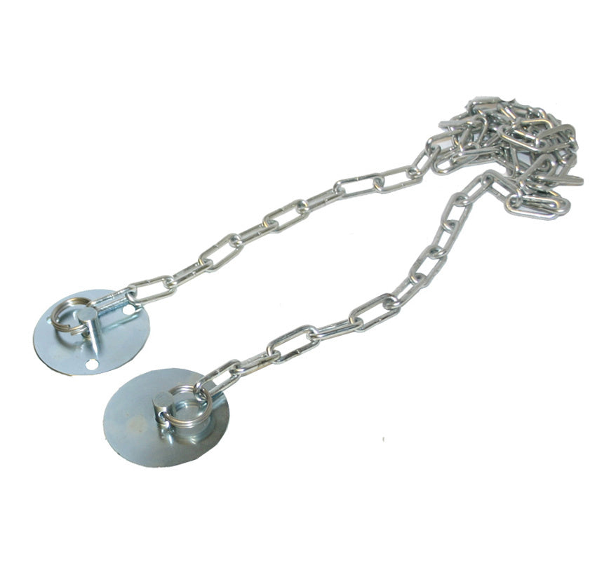 Geofire Metal Keeper Plate with 1m Chain (2-31-0308-Z082) - JEM Systems UK