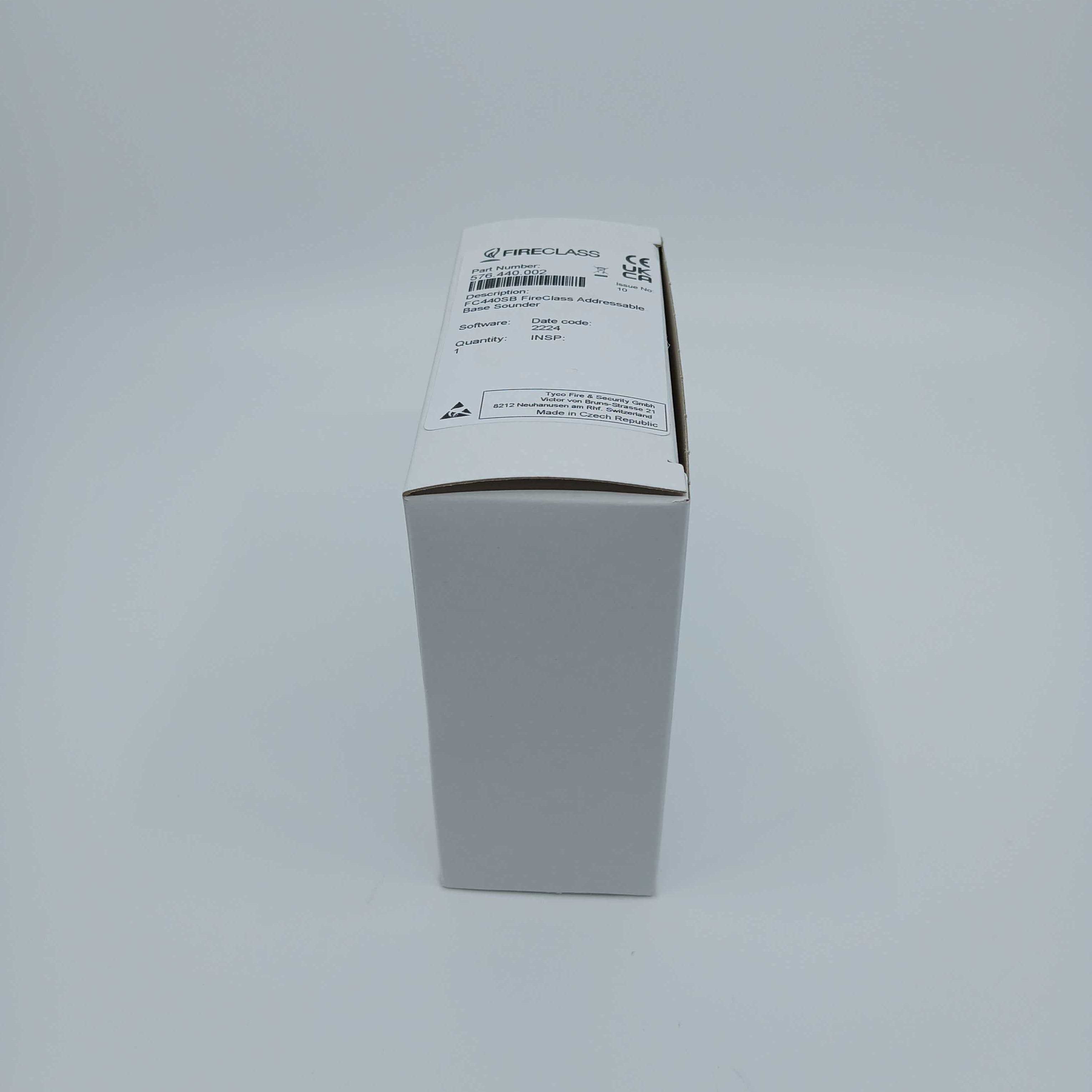 FireClass 576.440.002 FC440SB Addressable Base Sounder - JEM Systems UK