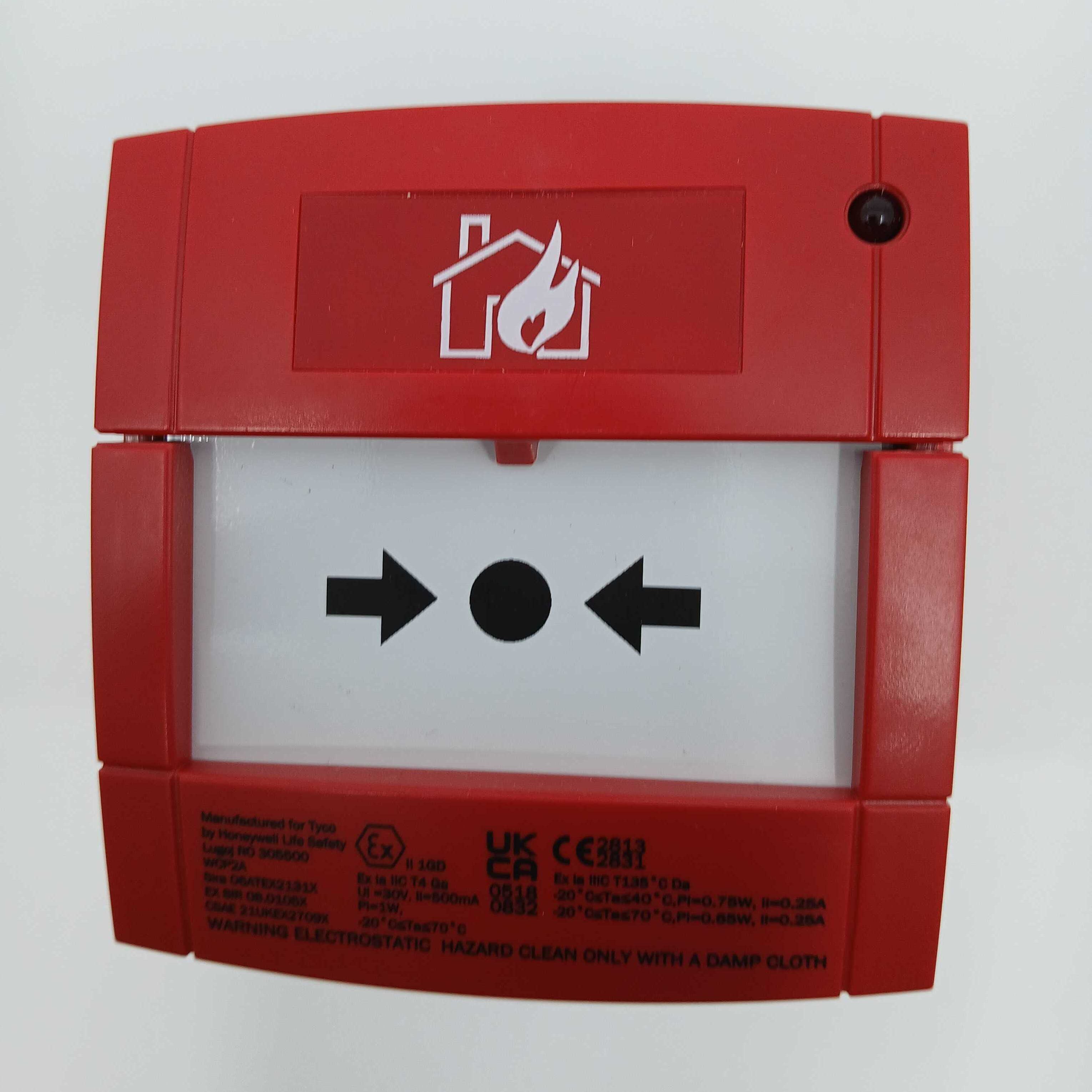 FireClass 514.001.109 MCP220Ex Conventional Call Point Weatherproof - JEM Systems UK