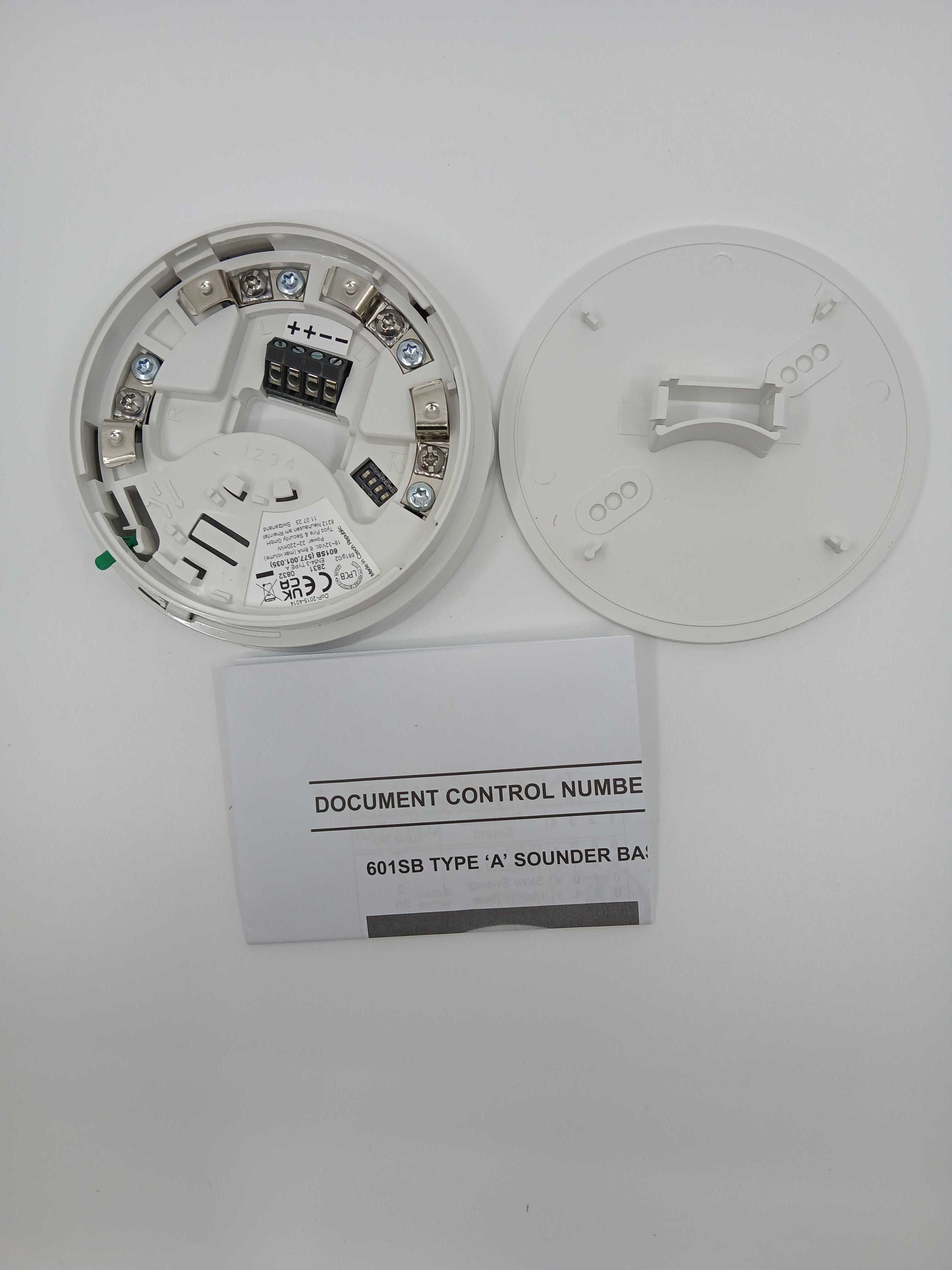 FireClass 577.001.035 601SB Conventional Sounder Base - JEM Systems UK