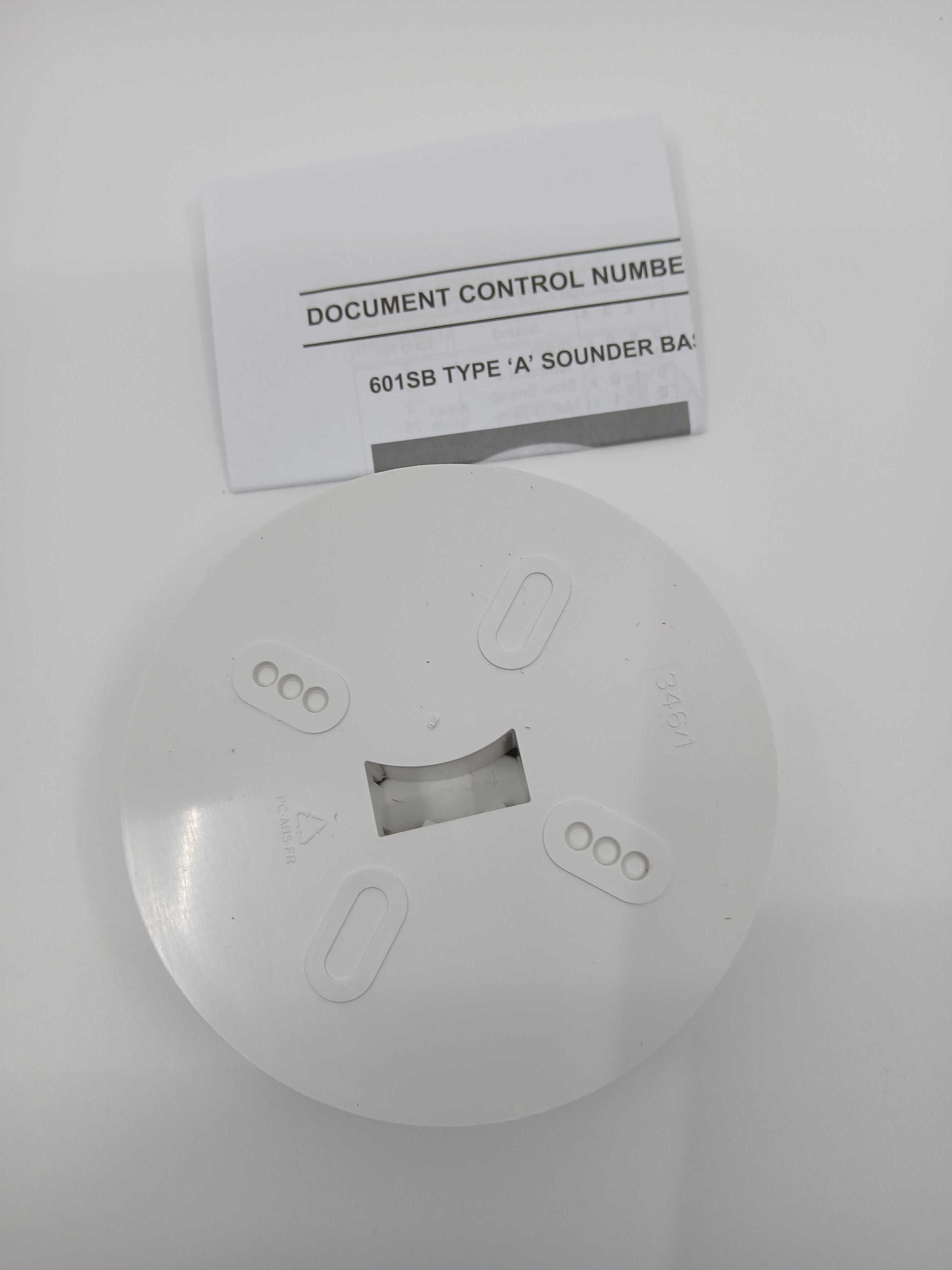 FireClass 577.001.035 601SB Conventional Sounder Base - JEM Systems UK