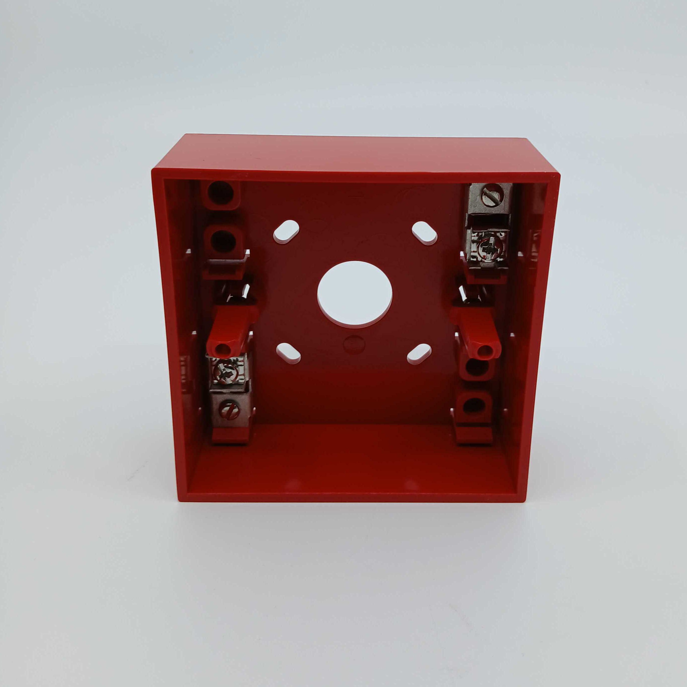 FireClass 10-115 Call Point Surface Mount Back Box for FC420 Red - JEM Systems UK