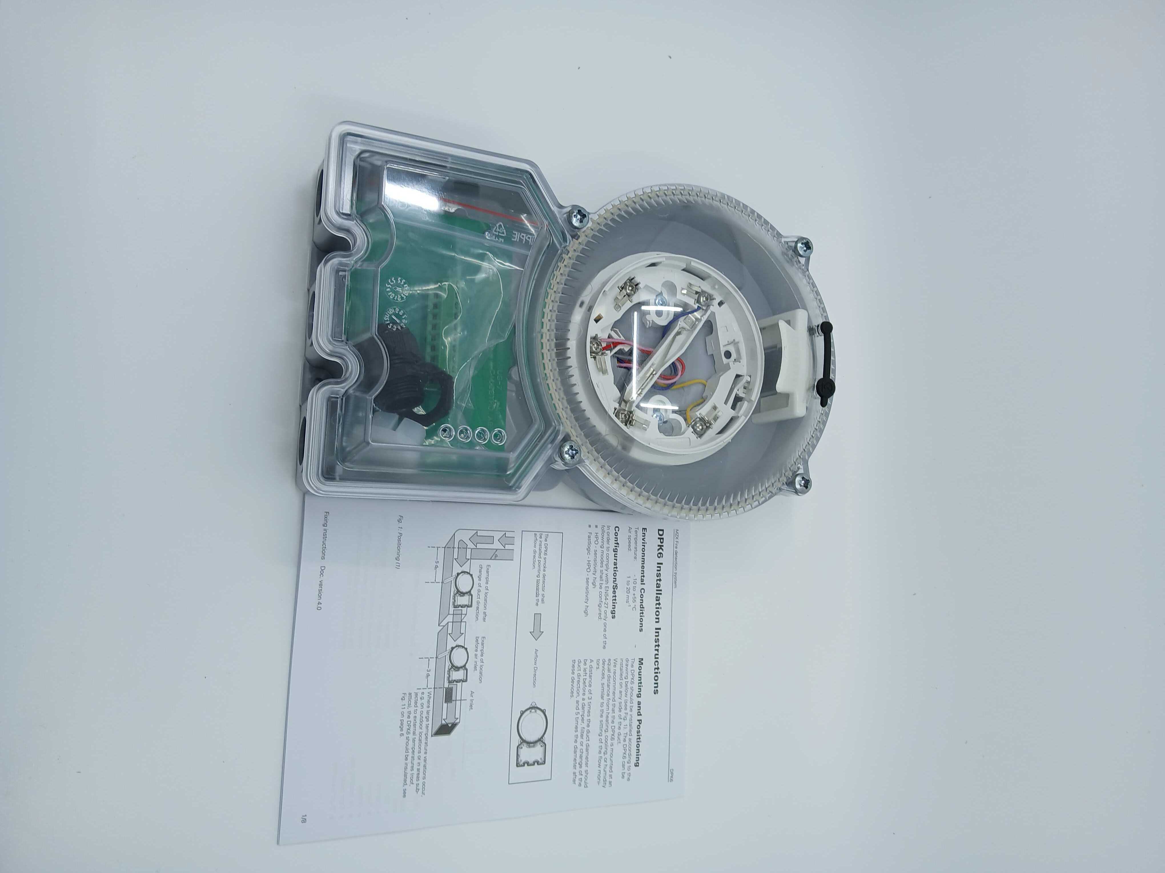 FireClass 517.025.056 DPK6 Duct Probe with 4B-C 4” Continuity Base - JEM Systems UK