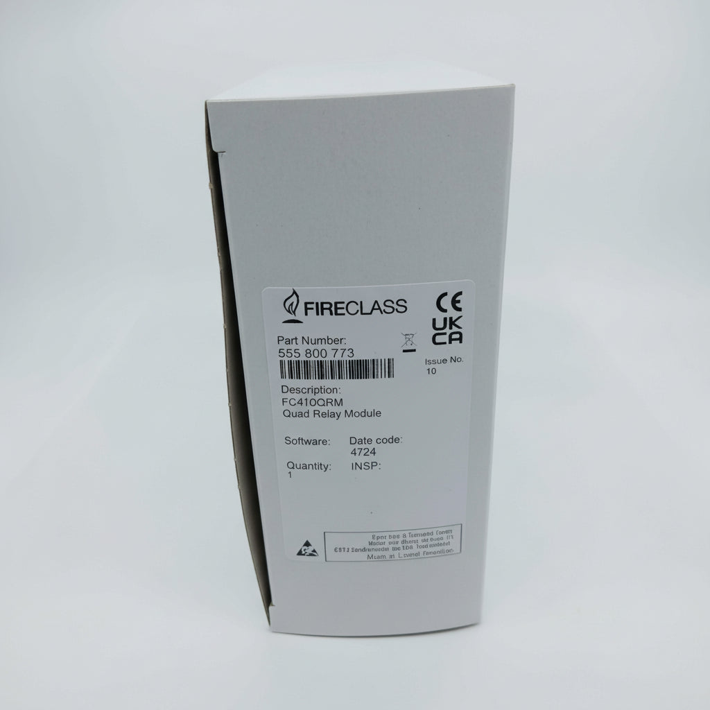 FireClass 555.800.773 FC410QRM 4-Way Quad Relay Module - JEM Systems UK