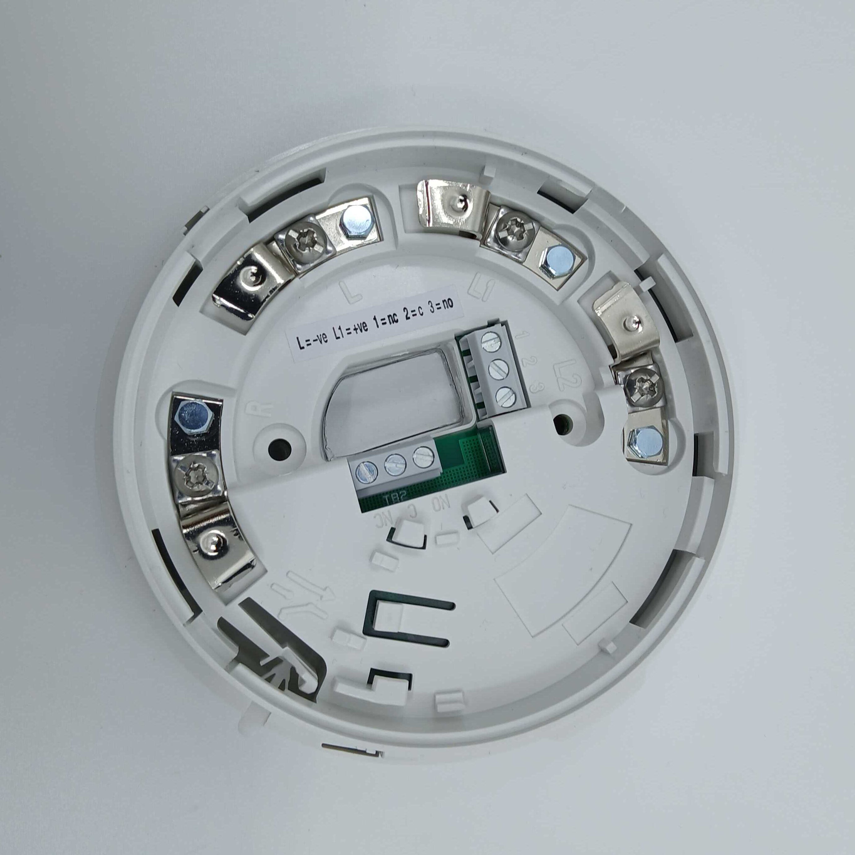 FireClass 568.001.018 MC600 Conventional Relay Base, White - JEM Systems UK