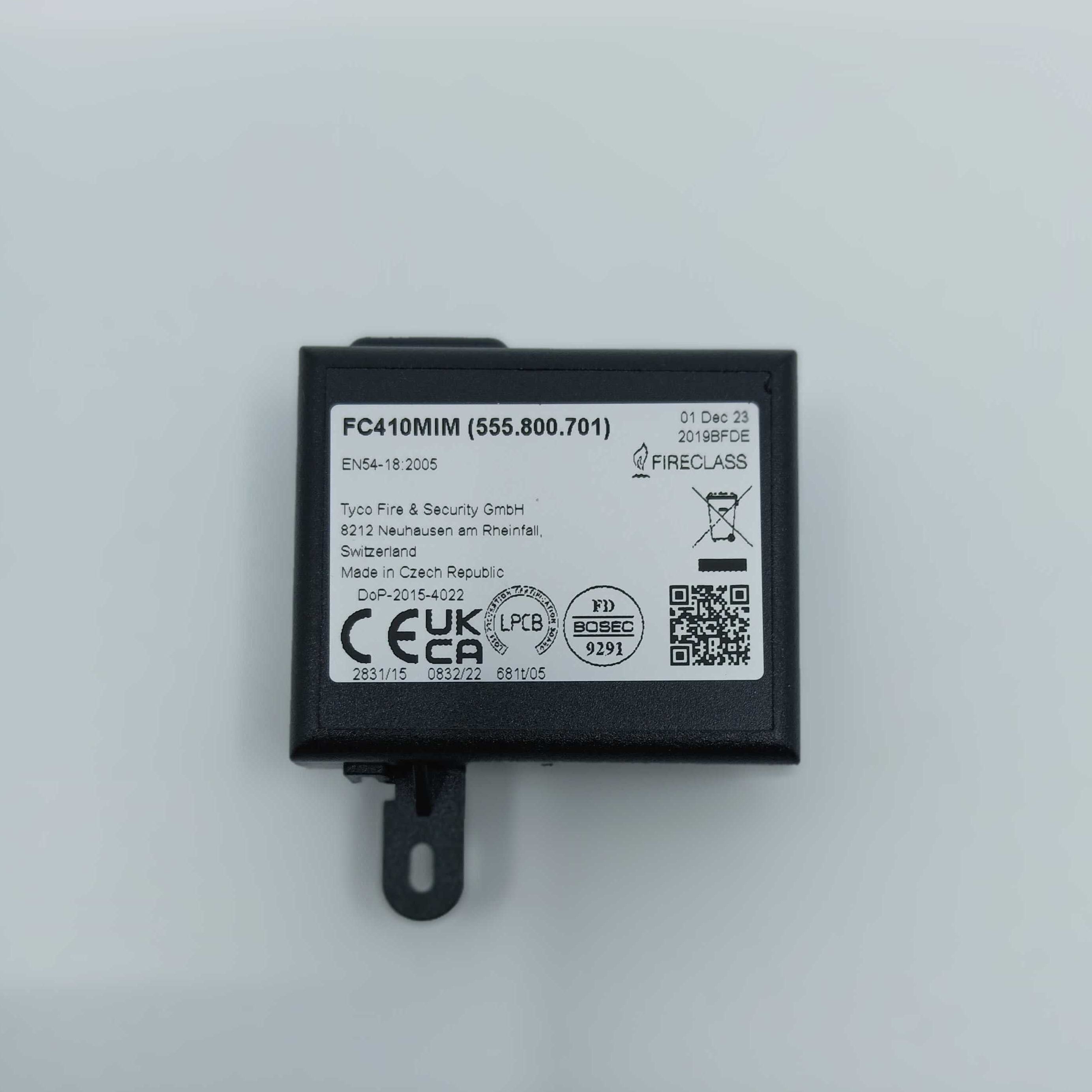 FireClass 555.800.701 FC410MIM Addressable Mini Input Module - JEM Systems UK