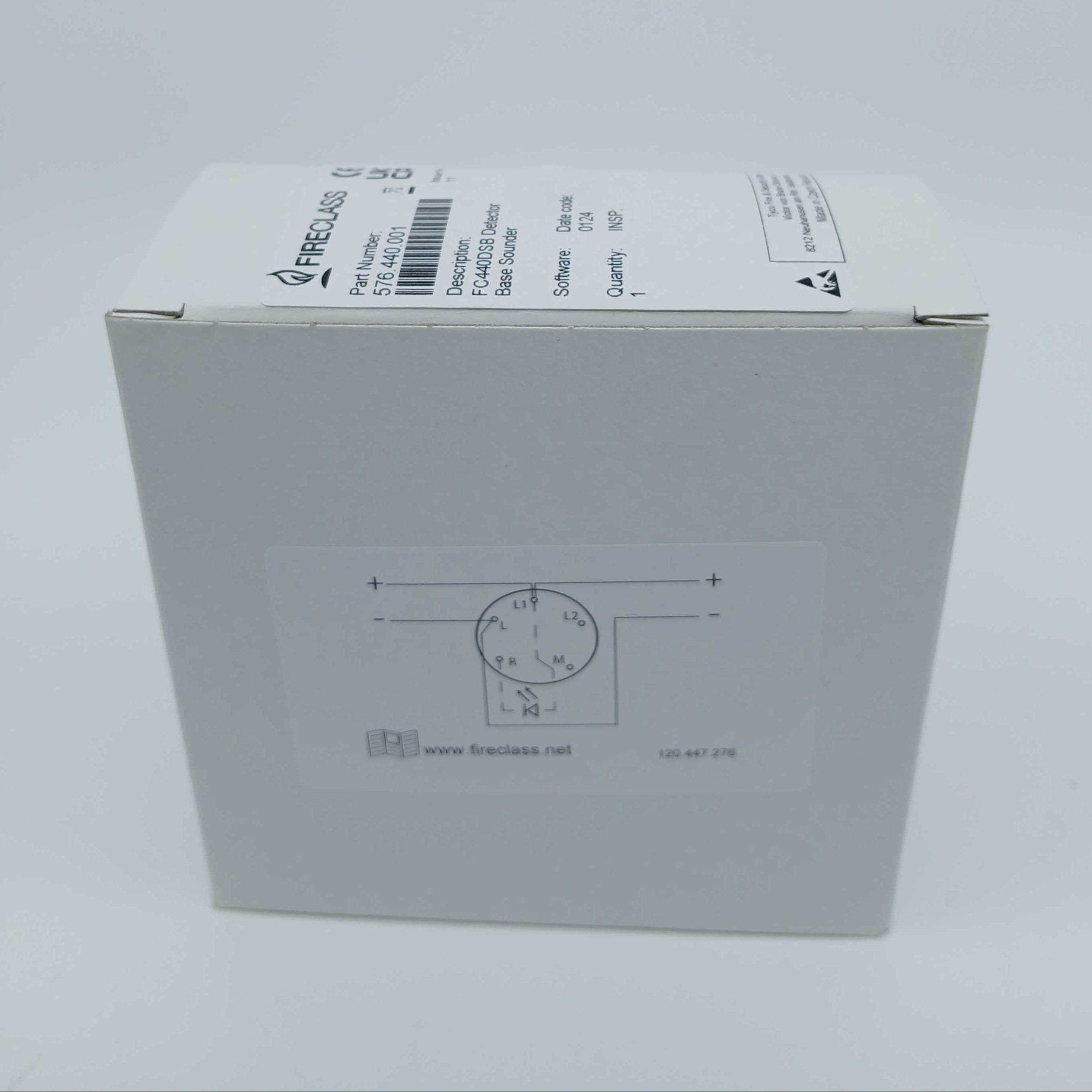 FireClass 576.440.001 FC440DSB Detector Base Sounder - JEM Systems UK