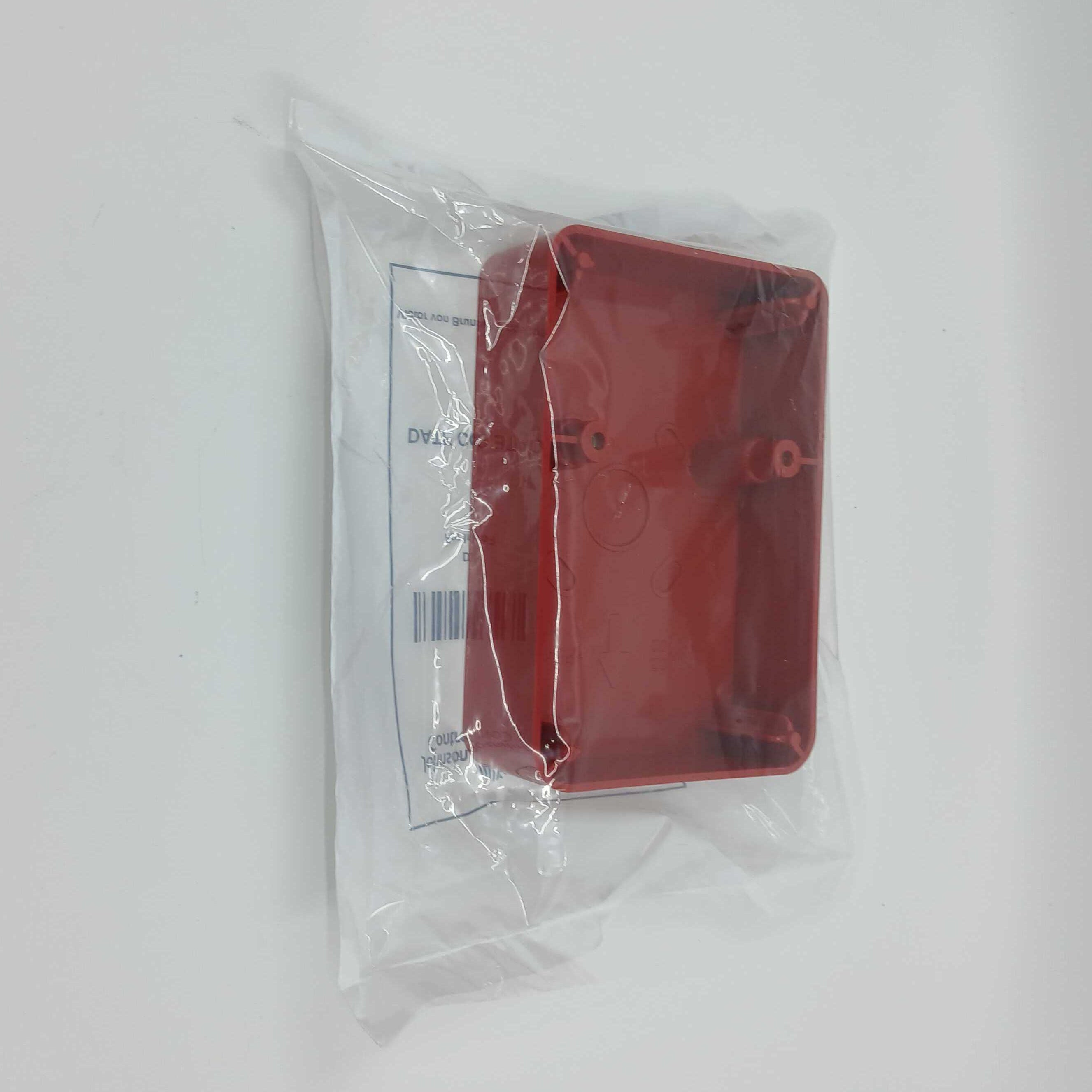 FireClass 557.080.011 Deep Surface Back Box - Red - JEM Systems UK