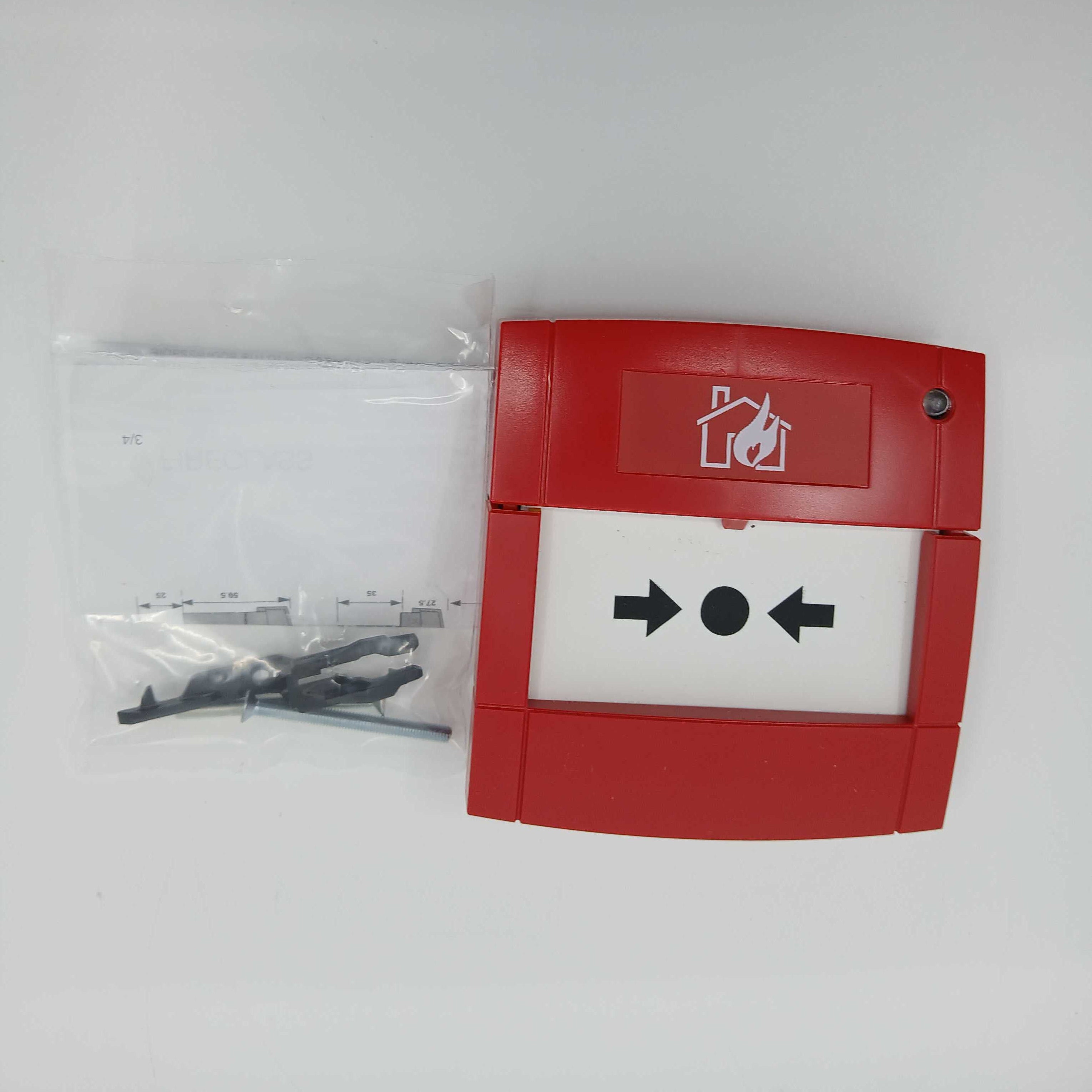 FireClass 514.800.805 FC420CP-I Indoor Call Point with Isolator - no Back Box - JEM Systems UK