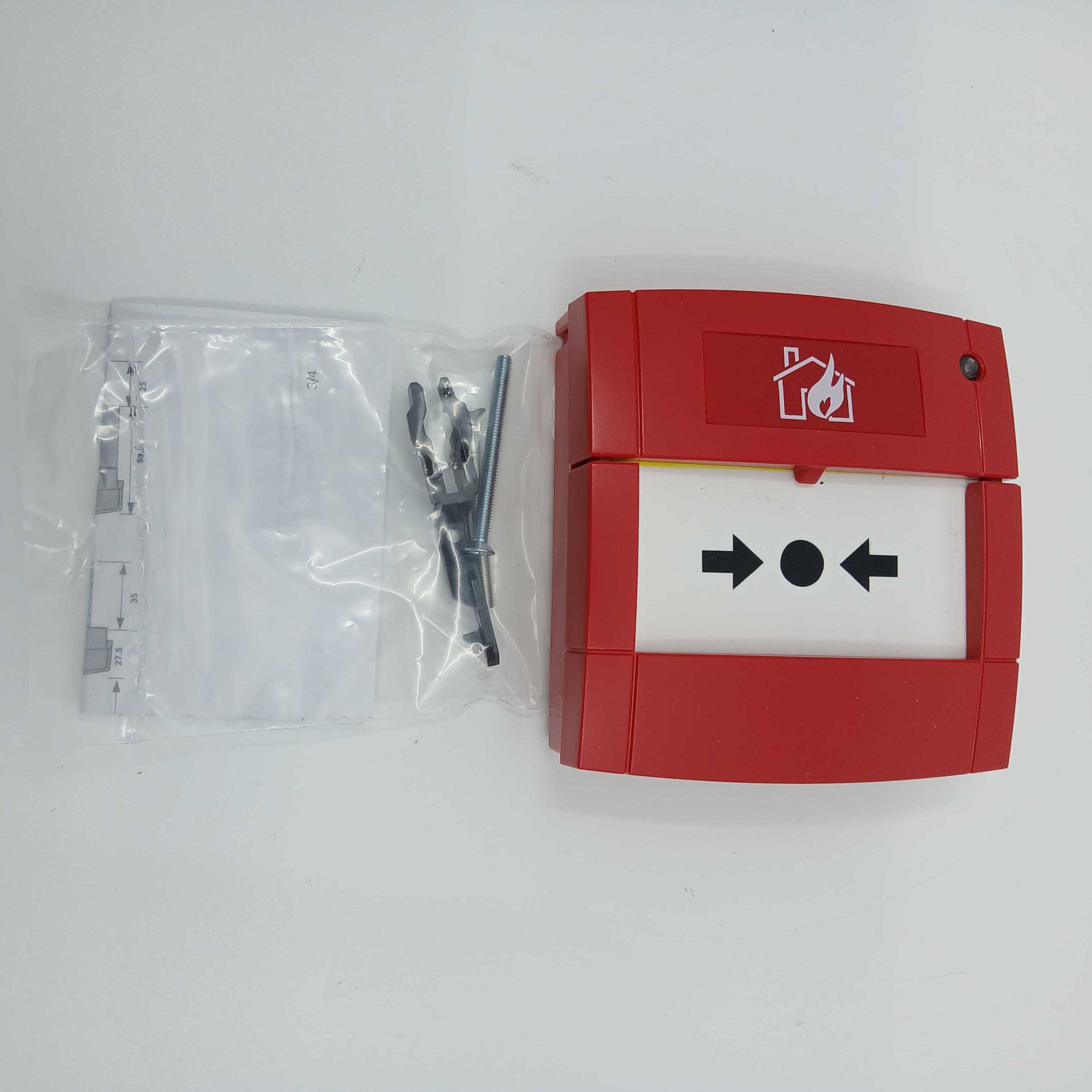 FireClass 514.800.805 FC420CP-I Indoor Call Point with Isolator - no Back Box - JEM Systems UK