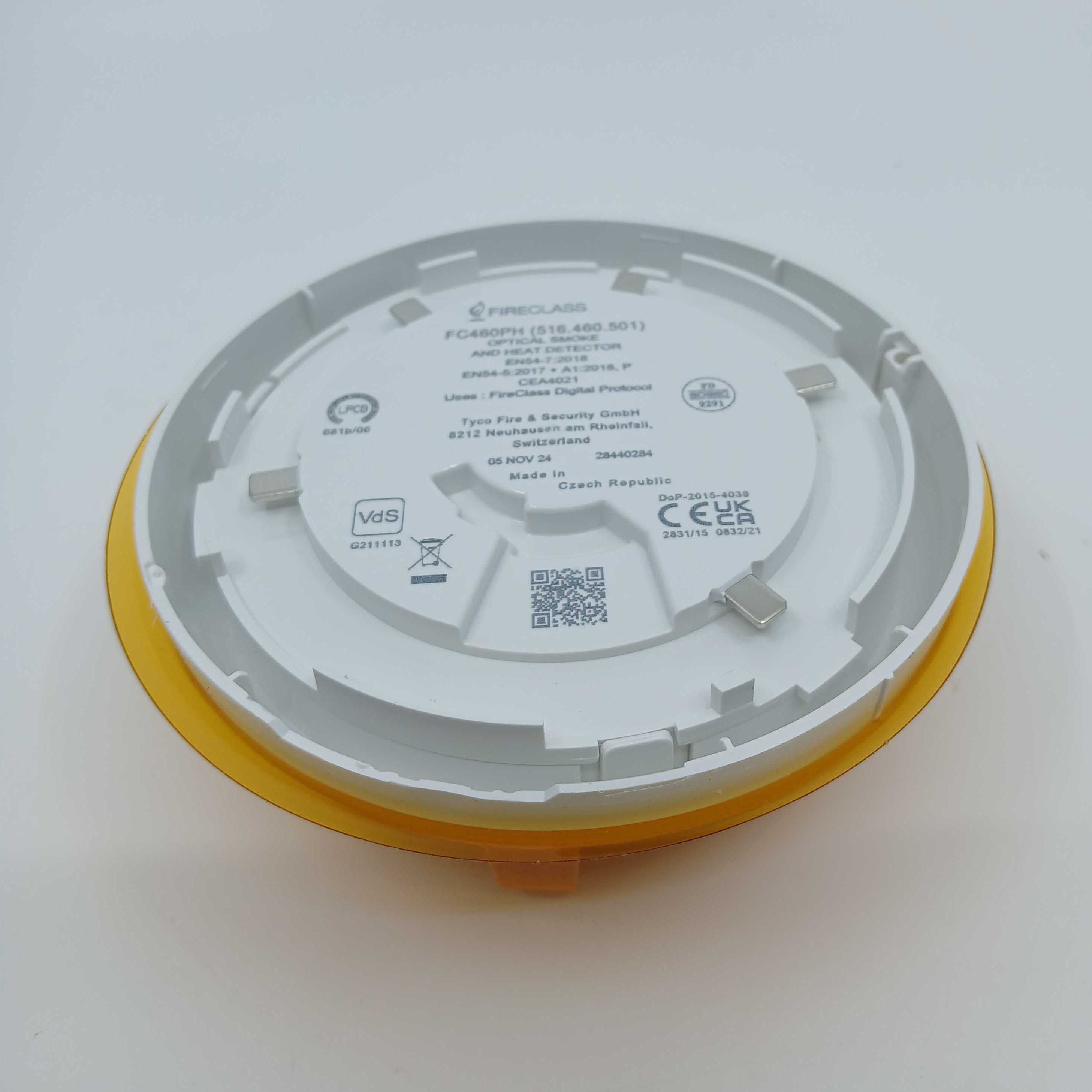 FireClass 516.460.501 FC460PH Combined Optical and Heat Detector - JEM Systems UK