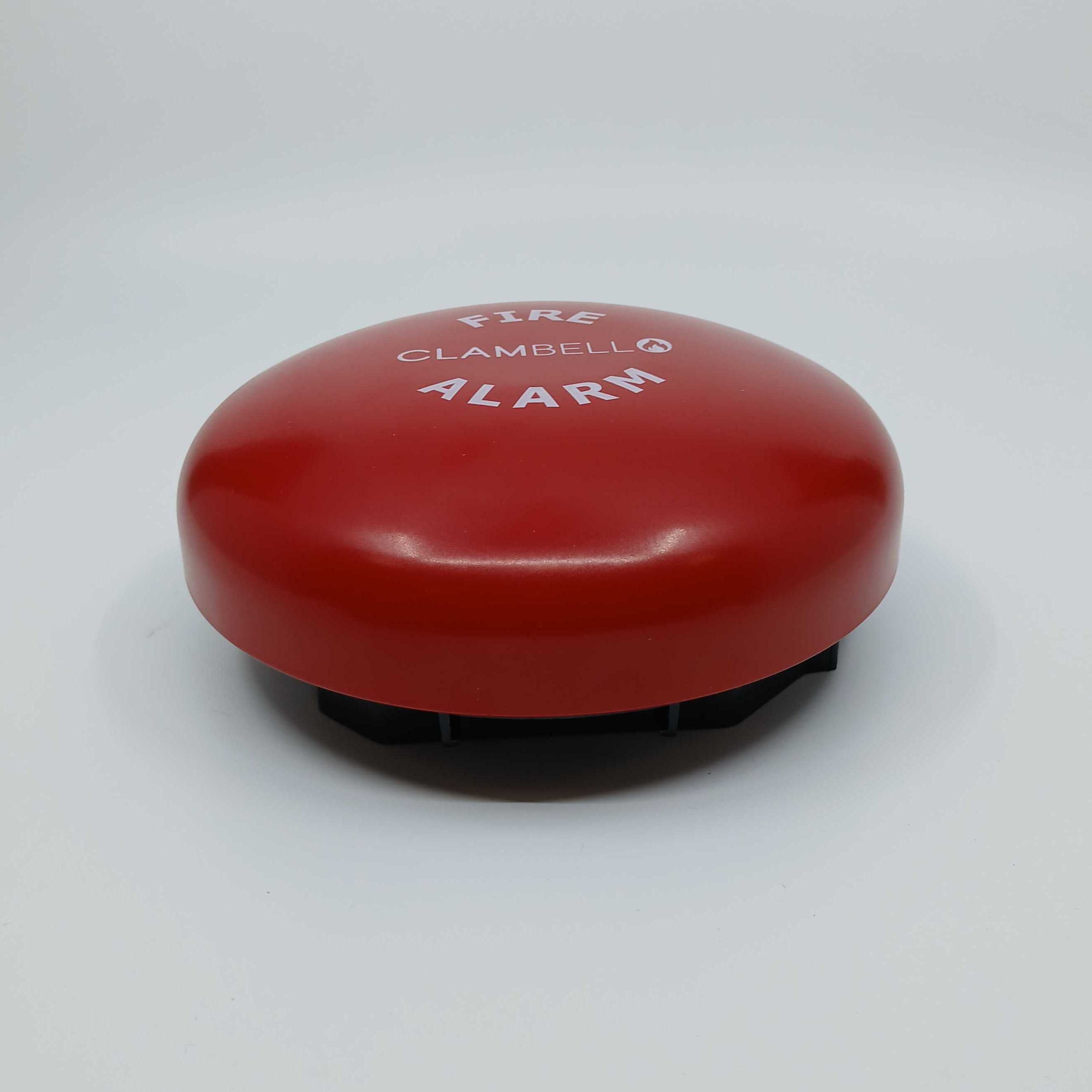 FireClass 576.501.080 ClamBell 24 V 6" Fire Alarm Bell Red - JEM Systems UK