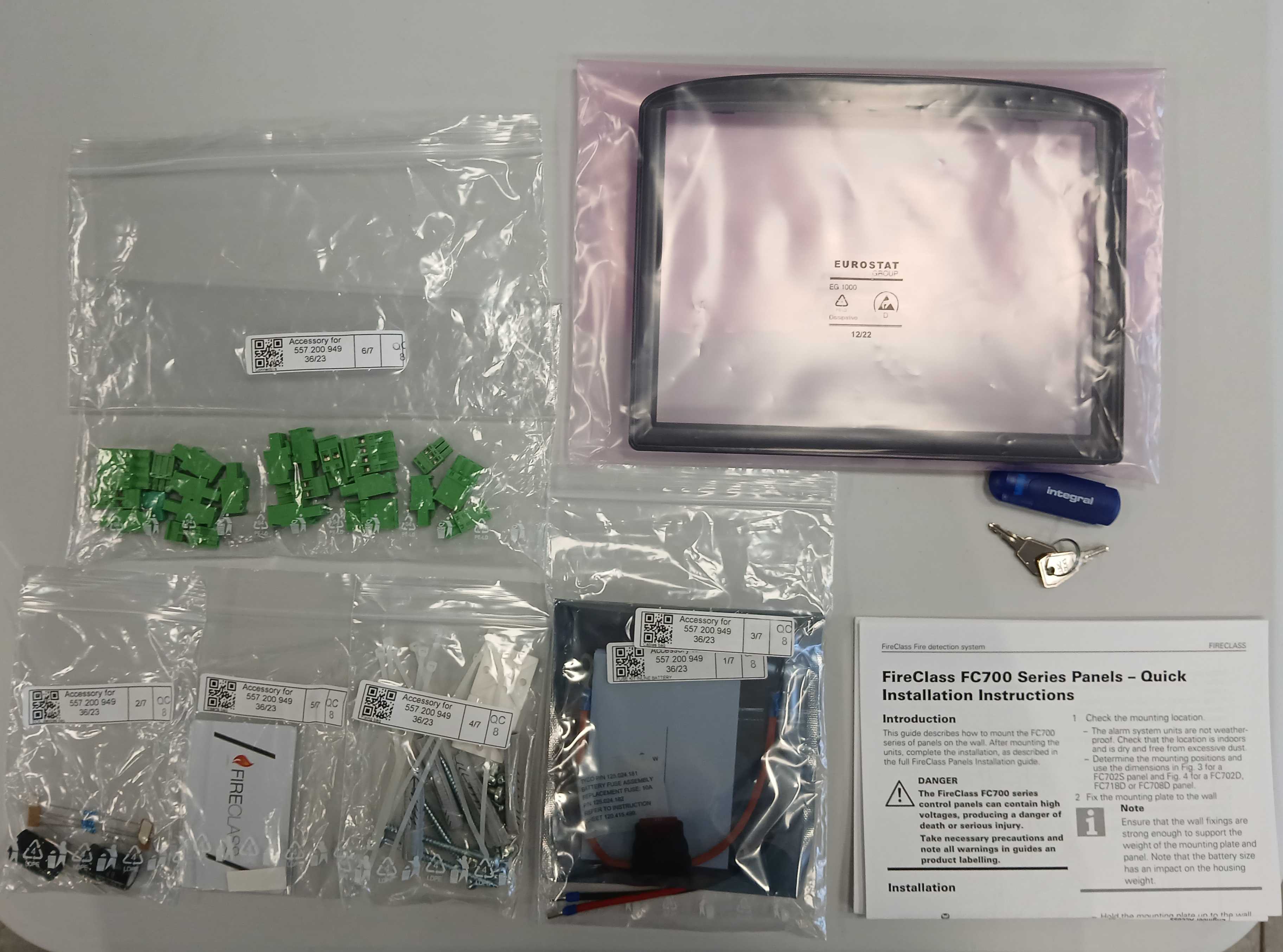 FireClass 557.200.949 FC702S 2 Loop Panel - JEM Systems UK