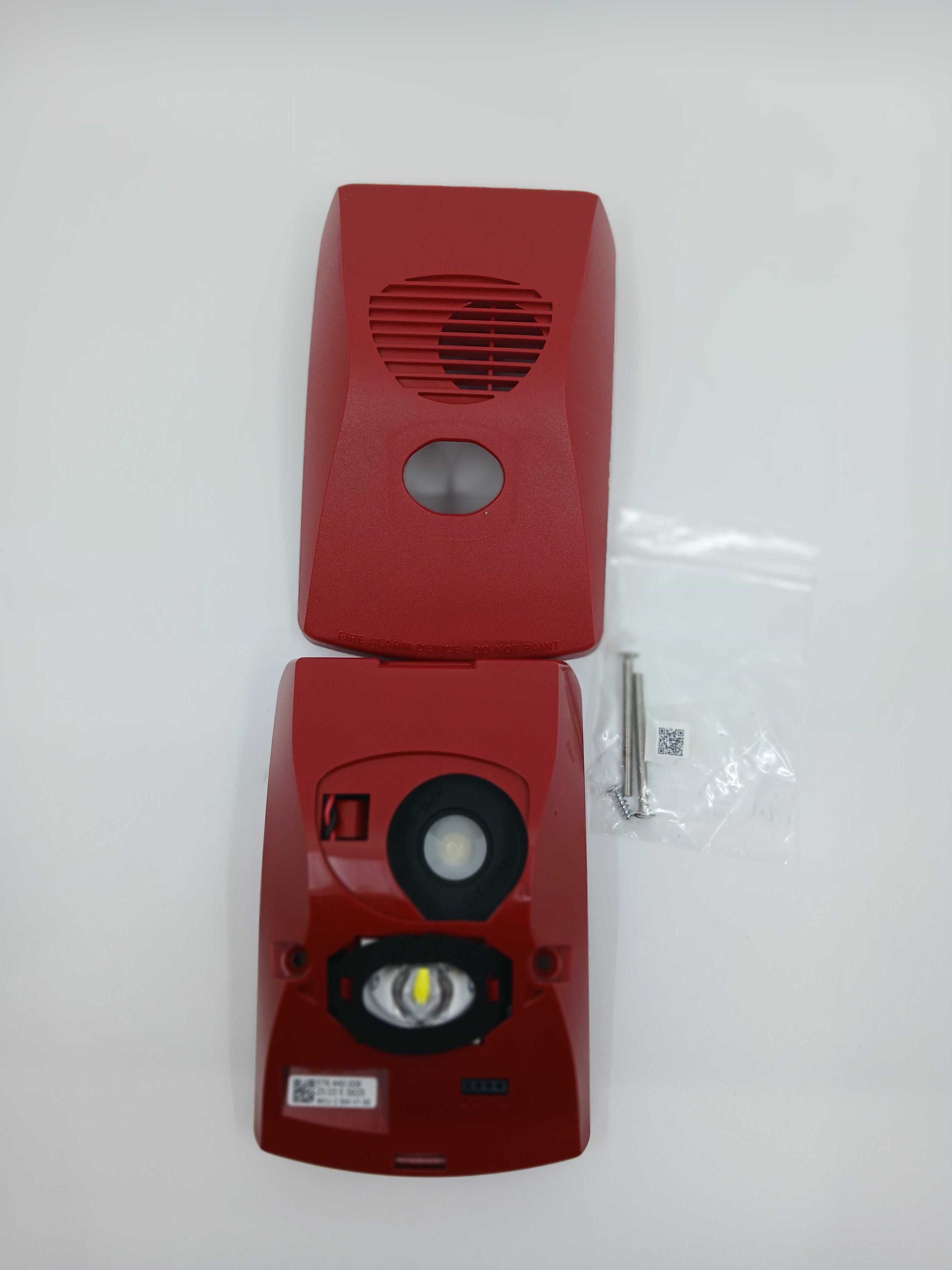 FireClass 576.440.008 FC440AVR Addressable Red Wall Sounder VAD - JEM Systems UK