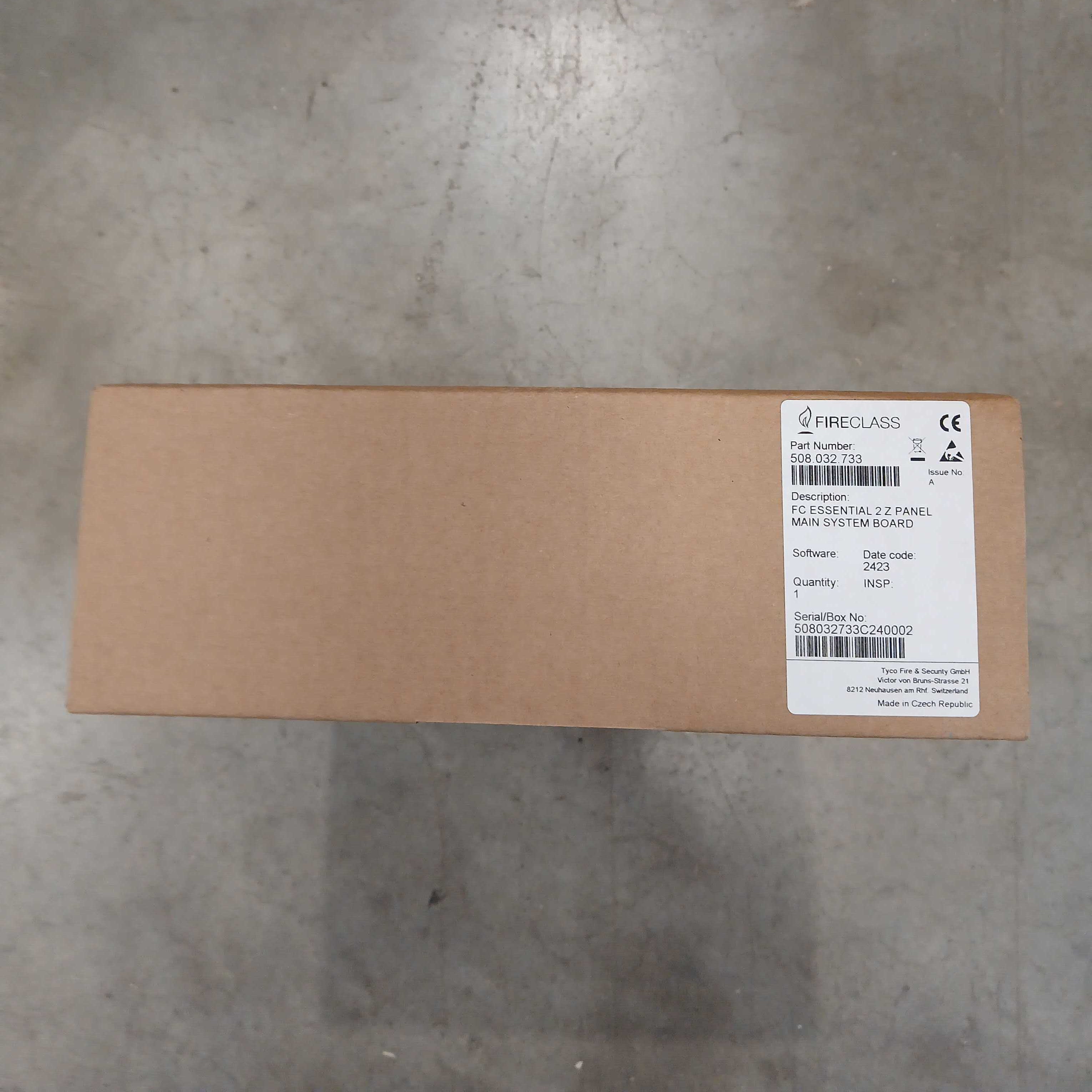 FireClass 508.032.733 FC Essential 2 Zone Motherboard - JEM Systems UK