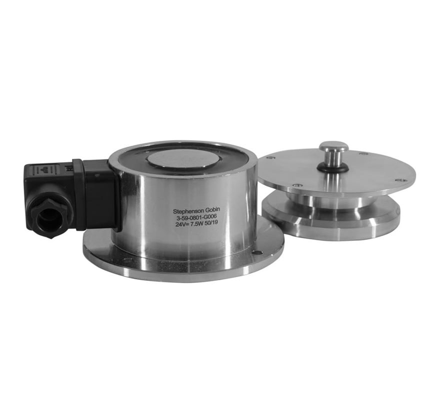 Geofire IP65 Weatherproof 24V Fire Door Holder (1200N) (3-59-0801-G006) - JEM Systems UK