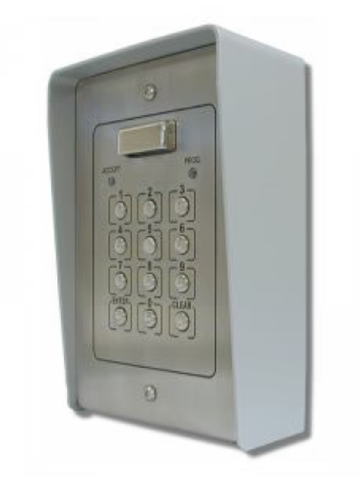Videx Standalone Keypad Surface Mount Stainless Steel