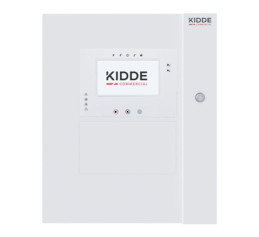 Kidde 2X-A 2 Loop Addressable Touchscreen Fire Panel (Larger PSU) (2X-AT-F2-P) - JEM Systems UK
