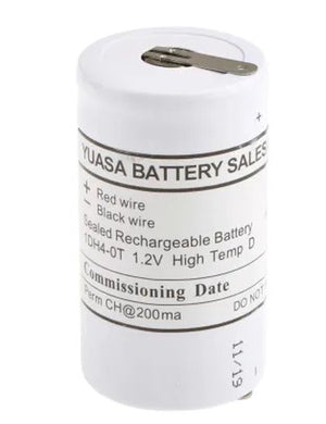 Yuasa 4.0Ah High Temperature NiCd Emergency Lighting Battery