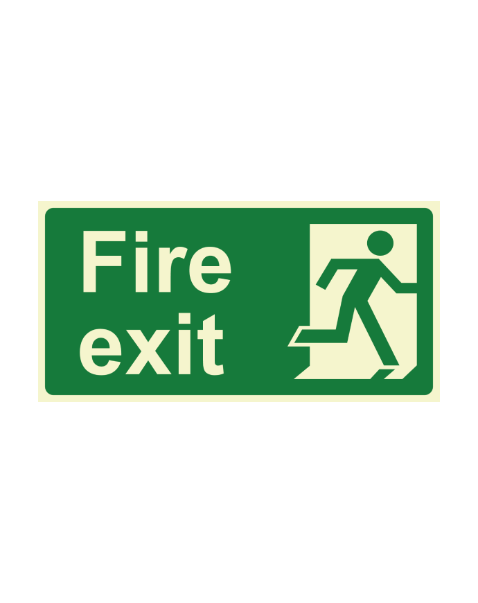 CheckFire 301P Fire Exit Photolum.