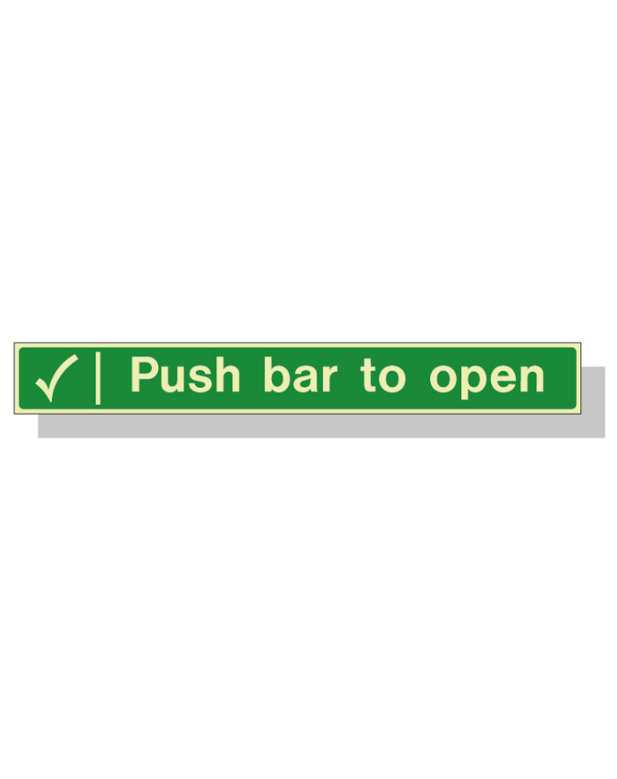 CheckFire 307P Push Bar to Open photolum.